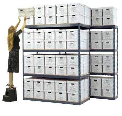 Box Storage Shelving